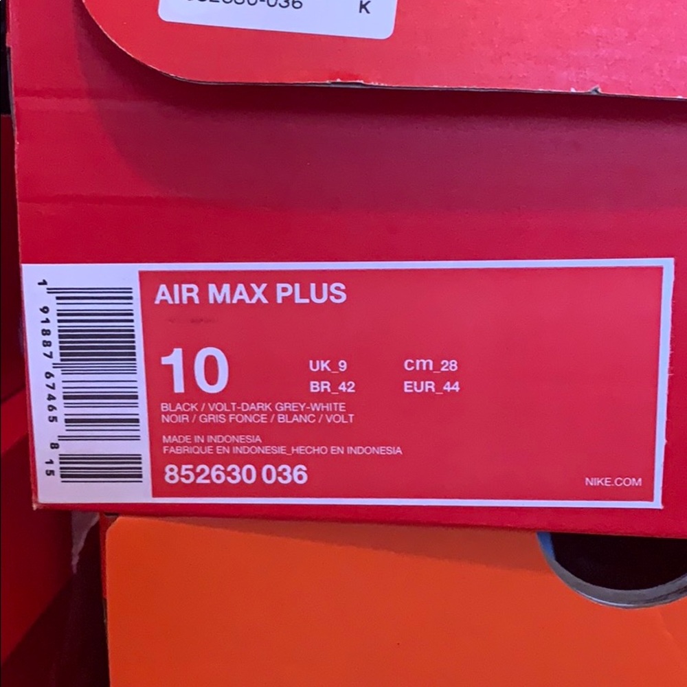 AIR MAX PLUS - Picture 8 of 8